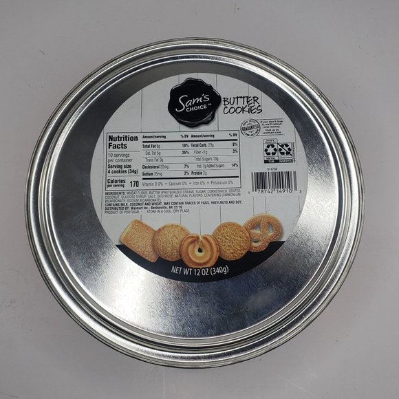 Holly Jolly Dog Breeds Cookie Holiday Tin Empty Christmas - Picture 3 of 4